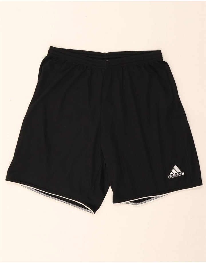 ADIDAS Mens Climalite Sport Shorts Large Black Polyester