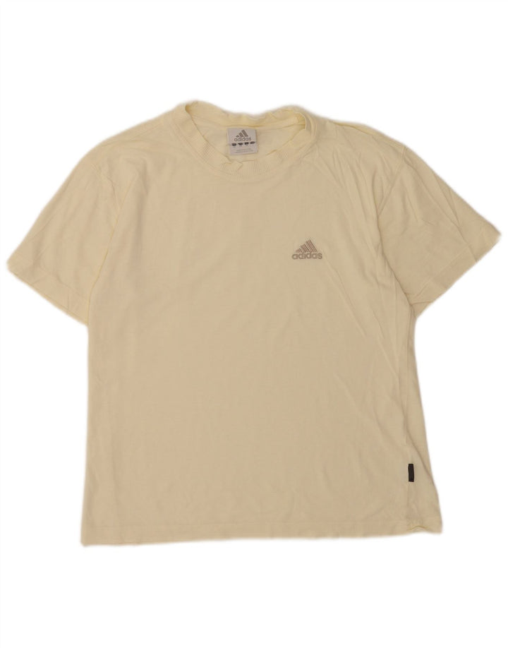 Adidas Boys T-Shirt Top 13-14 Years Yellow