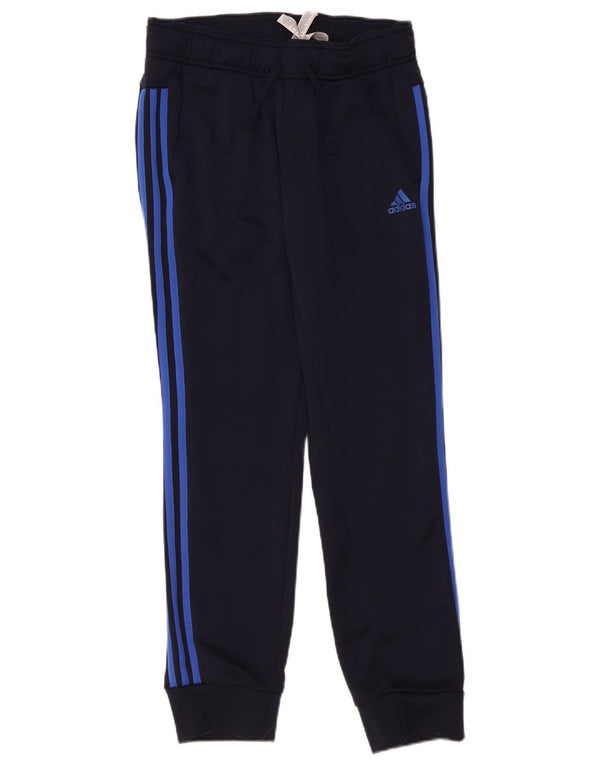 Adidas Womens Tracksuit Trousers Joggers UK 12/14 Medium Navy Blue