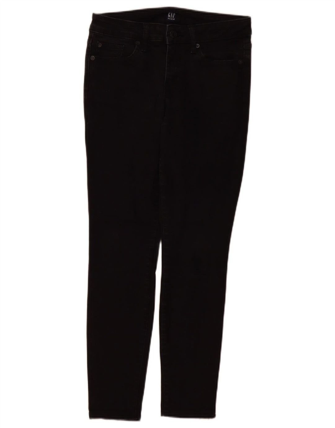 GAP Womens Skinny Jeans W27 L27  Black Cotton