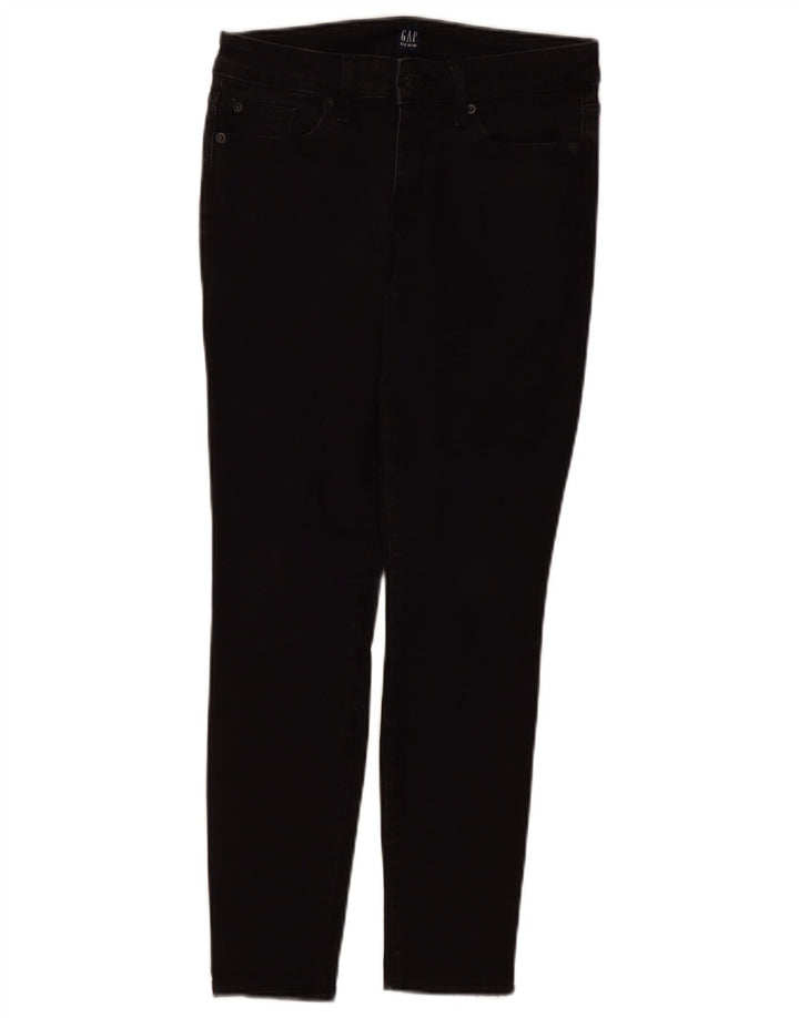 GAP Womens Skinny Jeans W27 L27  Black Cotton