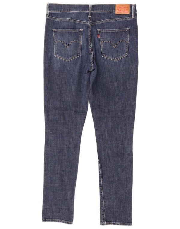 Levi's Womens 311 Shaping Skinny Jeans W30 L30 Blue Cotton