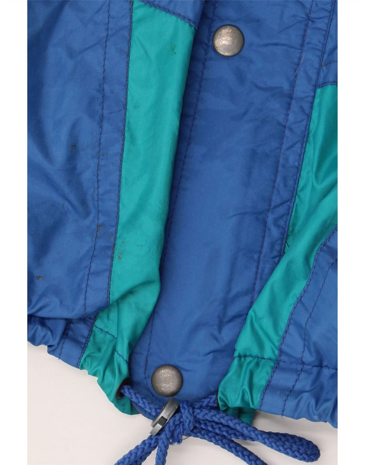 MC Kee's Womens Tracksuit Top Jacket UK 16 Large Multicoloured Colourblock