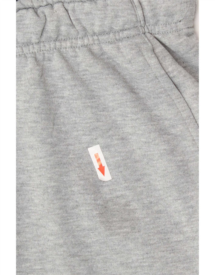 Nike Mens Dri Fit Graphic Tracksuit Trousers Joggers Large Grey Polyester