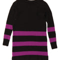 MAX & CO. Womens Boat Neck Jumper Sweater UK 8 Small Black Striped Vintage Max & Co. and Second-Hand Max & Co. from Messina Hembry 