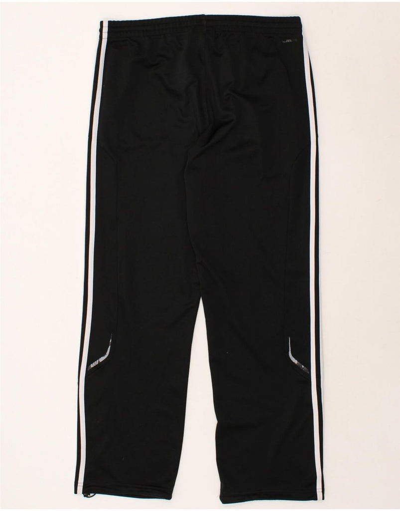 ADIDAS Mens Climalite Tracksuit Trousers Medium Black Polyester | Vintage Adidas | Thrift | Second-Hand Adidas | Used Clothing | Messina Hembry 