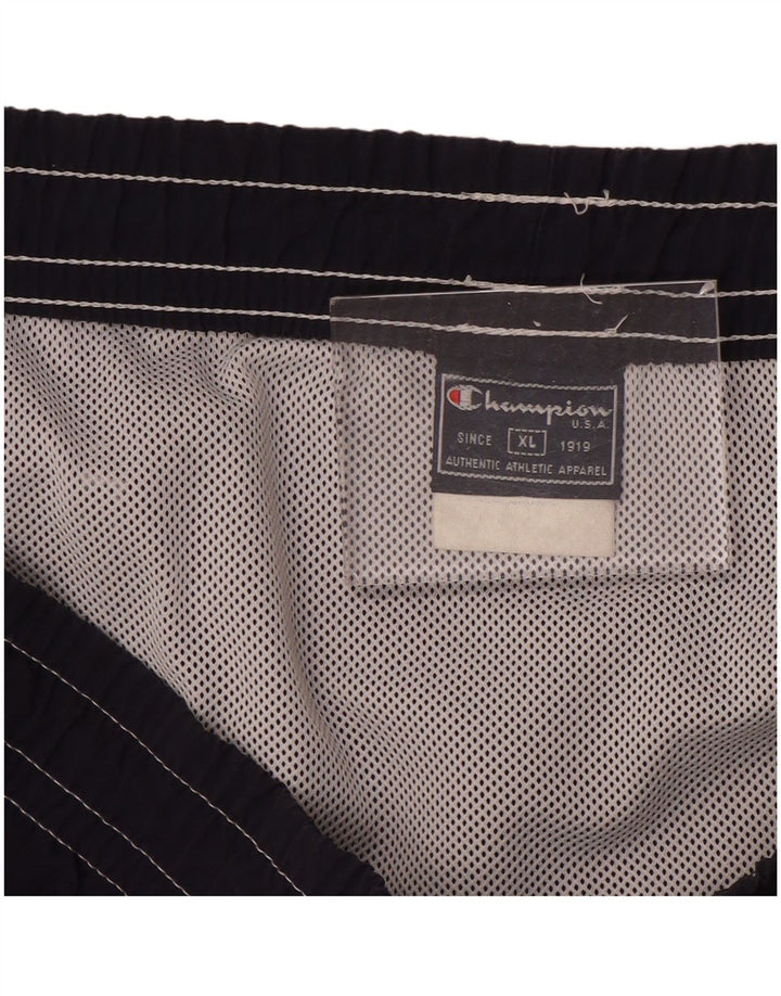 CHAMPION Mens Swimming Shorts XL Navy Blue Polyamide