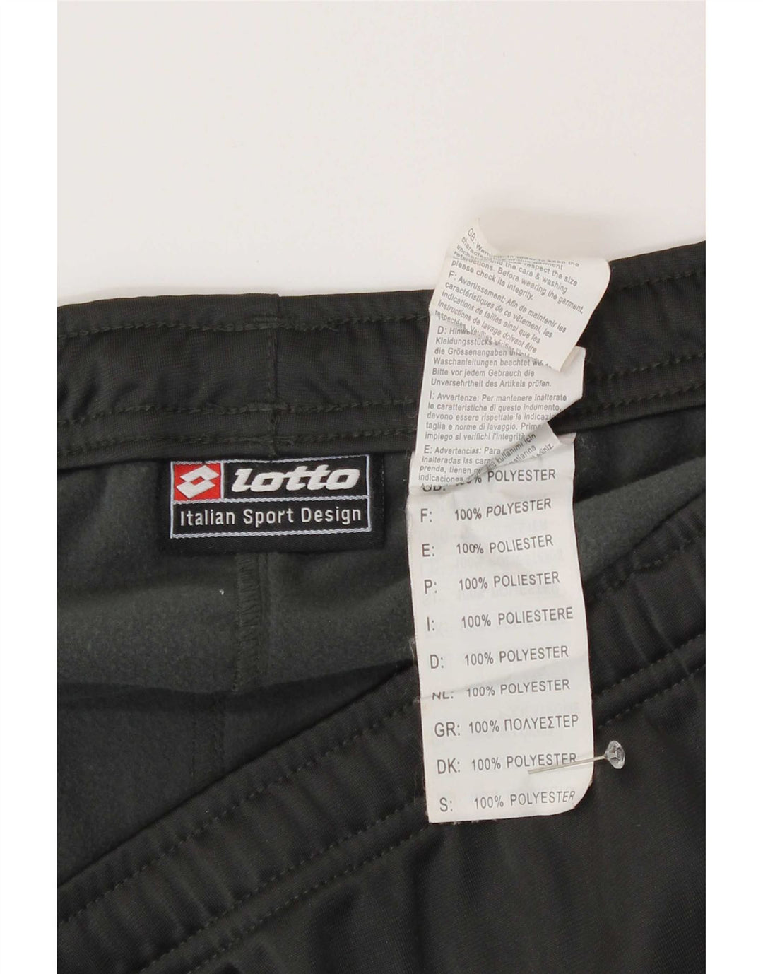 Lotto Mens Tracksuit Trousers UK 46/48 3XL Grey Polyester