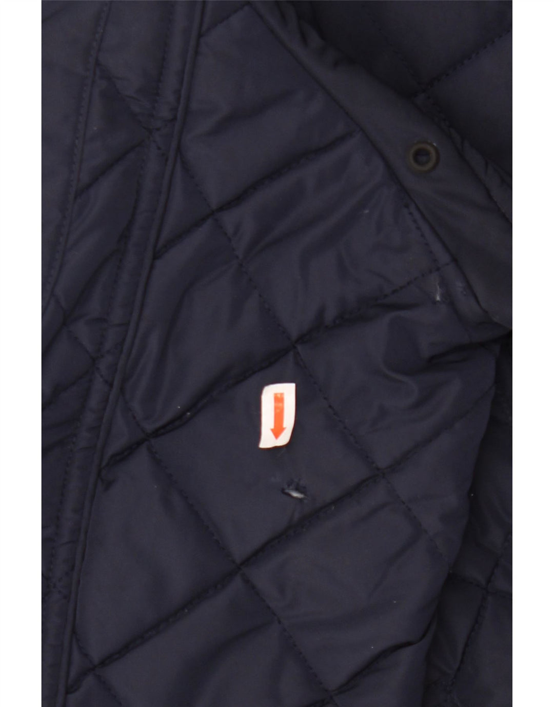 Replay Mens Quilted Jacket UK 40 Large Navy Blue Polyester