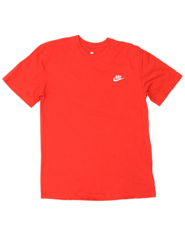 Puma Mens Athletic Cut T-Shirt Top Medium Red Cotton Sports