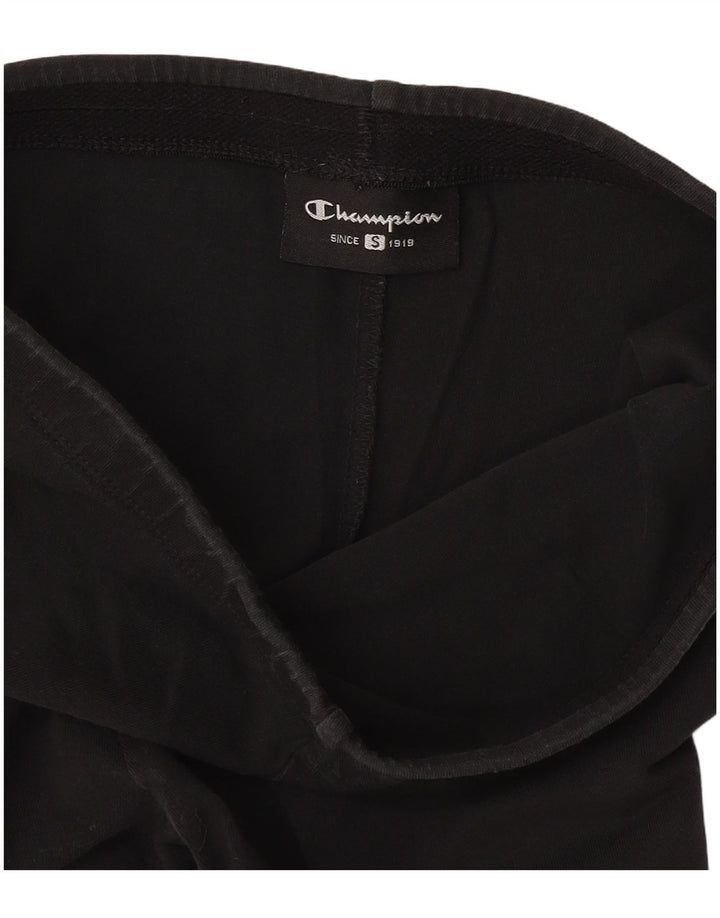 Champion Womens Capri Tracksuit Trousers UK 10 Small  Black