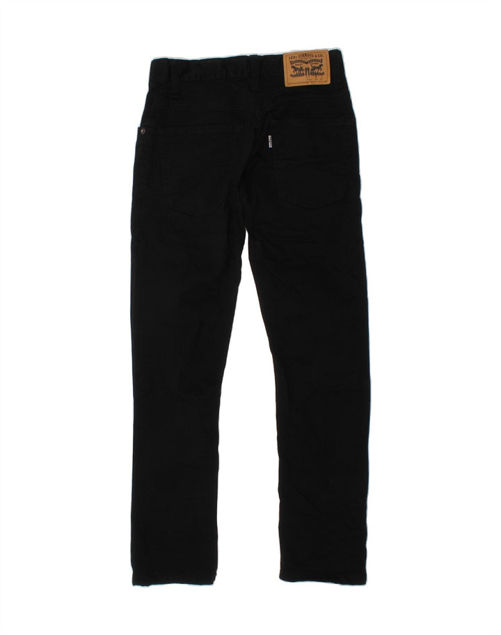 LEVI'S Boys 511 Slim Jeans 9-10 Years W25 L25 Black Cotton Vintage Levi's and Second-Hand Levi's from Messina Hembry 