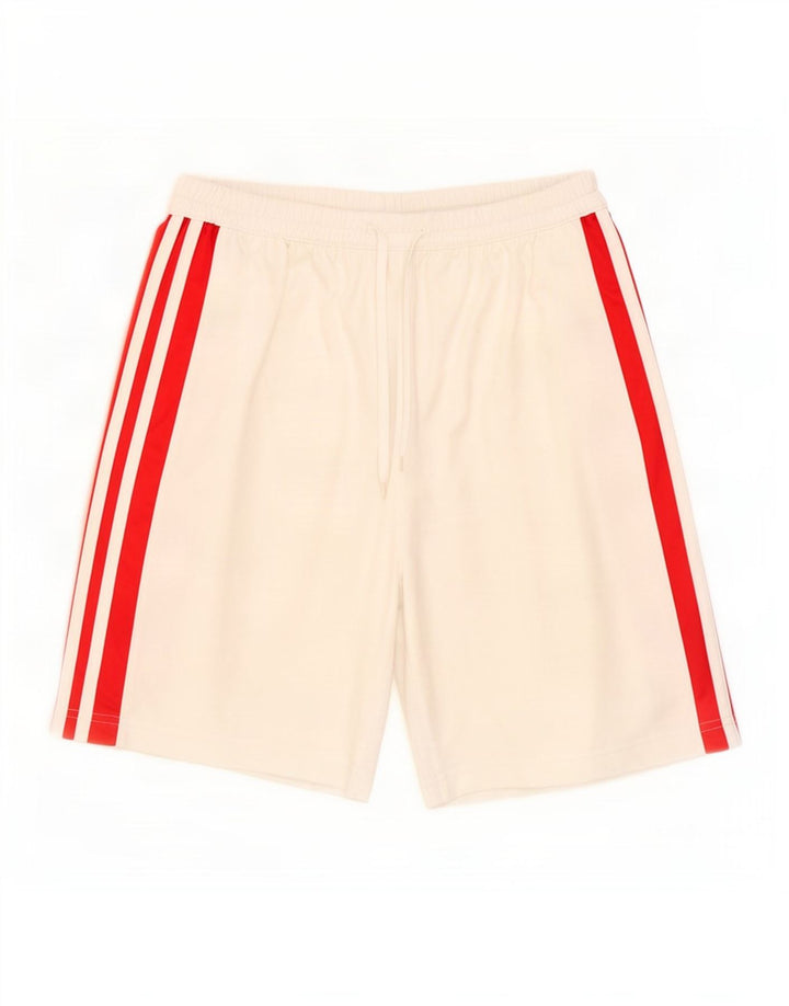 Adidas Mens Sport Shorts Medium White Polyester