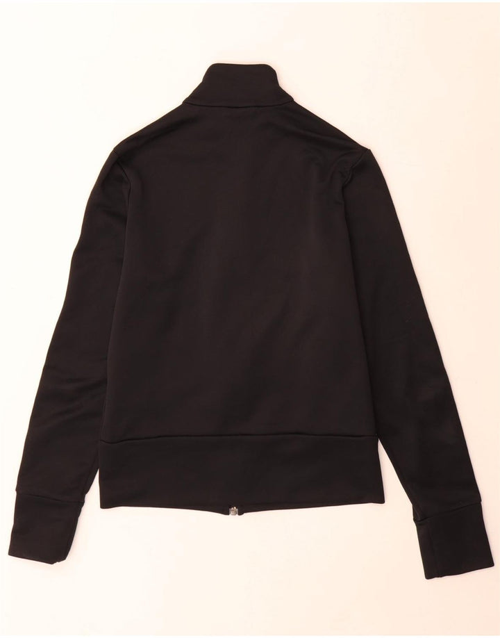 Adidas Womens Full Tracksuit UK 10 Small Black Polyester