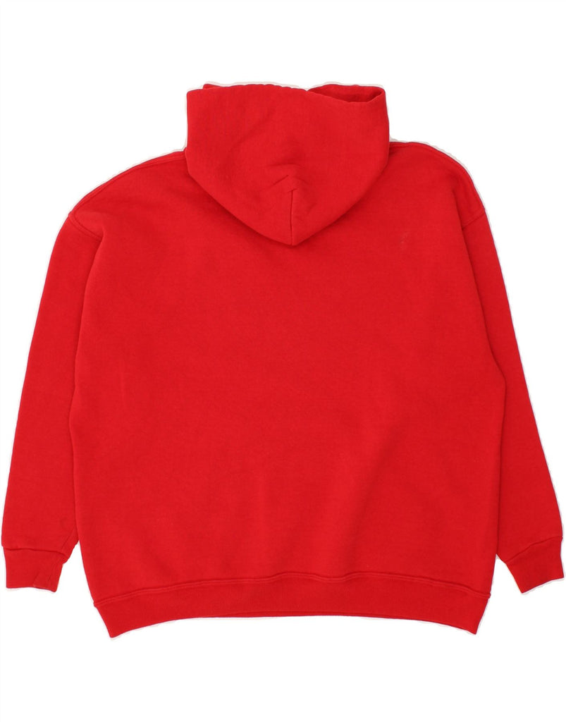 RUSSELL ATHLETIC Boys Graphic Hoodie Jumper 14-15 Years Red Cotton | Vintage Russell Athletic | Thrift | Second-Hand Russell Athletic | Used Clothing | Messina Hembry 