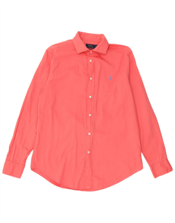 Polo Ralph Lauren Mens Relaxed Fit Shirt Medium Pink