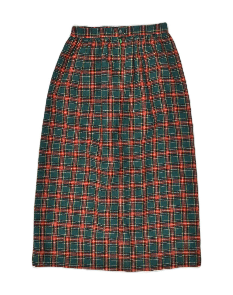 VINTAGE Womens Pencil Skirt W24 XS Green Check | Vintage Vintage | Thrift | Second-Hand Vintage | Used Clothing | Messina Hembry 