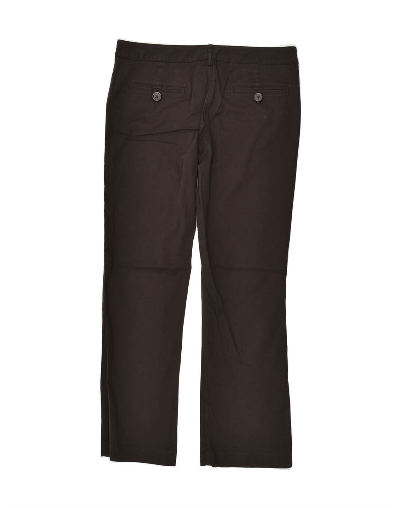 BENETTON Womens Straight Casual Trousers W32 L28 Brown Vintage Benetton and Second-Hand Benetton from Messina Hembry 