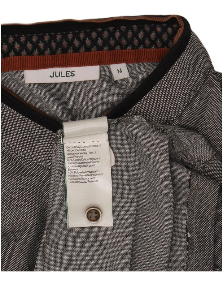 Jules Mens Polo Shirt Medium Grey Cotton