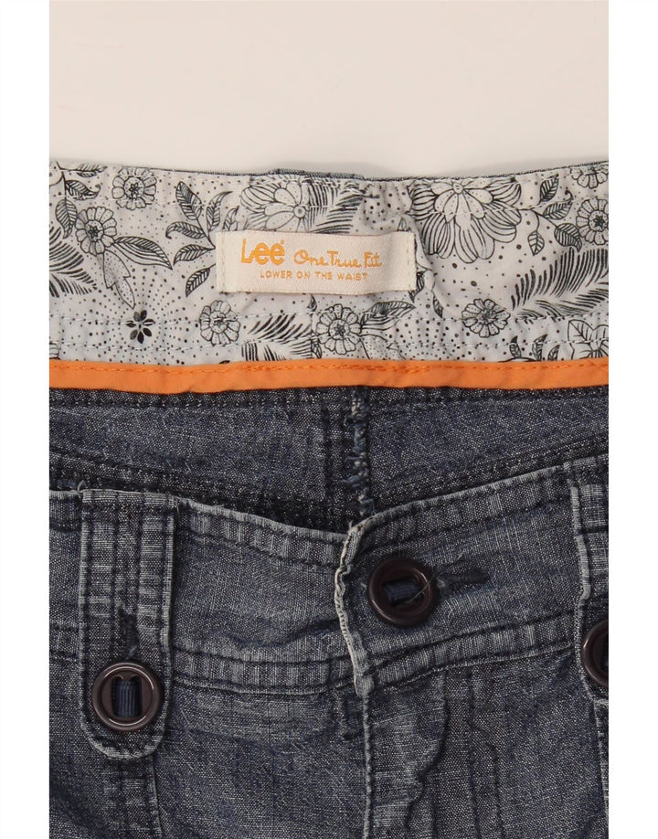 LEE Womens Capri Jeans W32 L21 Blue Vintage Lee and Second-Hand Lee from Messina Hembry 