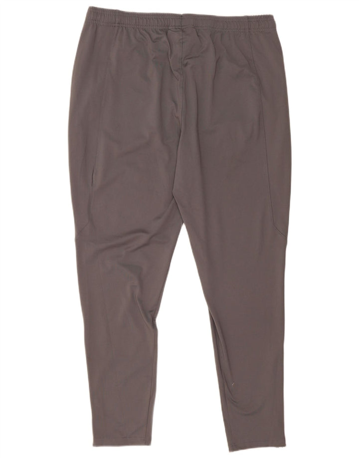 Under Armour Mens Tracksuit Trousers XL Grey Polyester