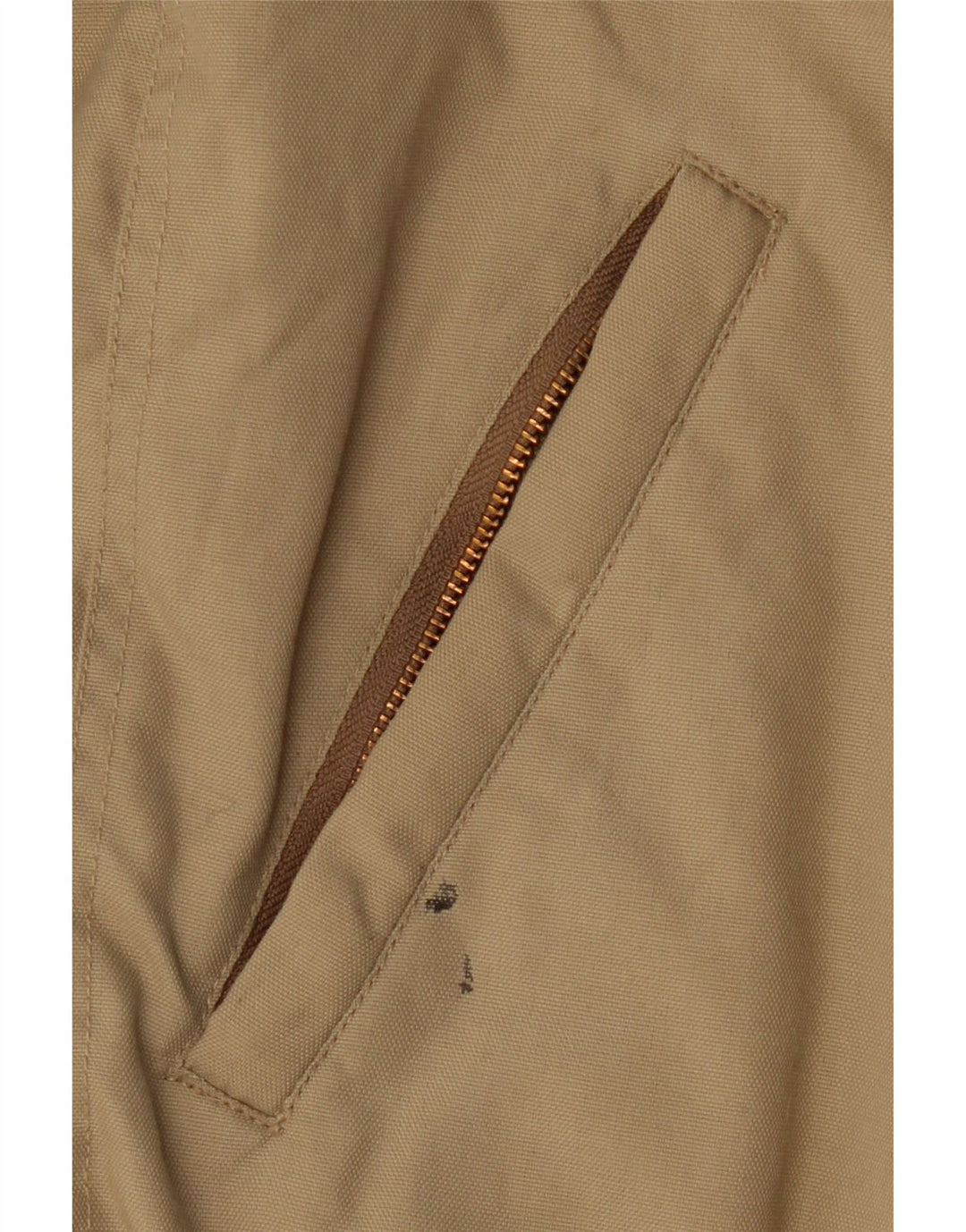 GAS Mens Bomber Jacket UK 40 Large Beige