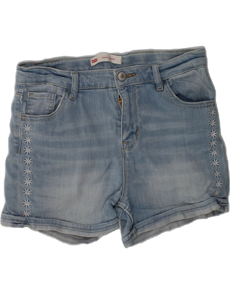 LEVI'S Girls Denim Shorts 11-12 Years W26  Blue Cotton | Vintage Levi's | Thrift | Second-Hand Levi's | Used Clothing | Messina Hembry 