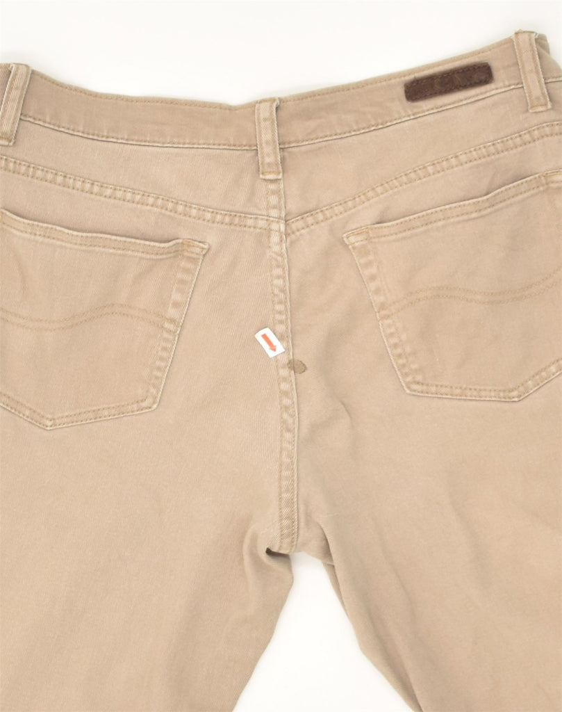 LEE Mens Straight Casual Trousers W28 L29  Beige Cotton | Vintage Lee | Thrift | Second-Hand Lee | Used Clothing | Messina Hembry 