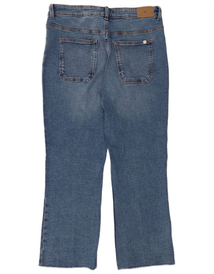Zara Womens Straight Jeans EU 42 Large W32 L27 Blue