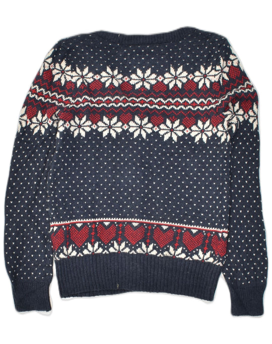 Hollister red white and deals blue sweater