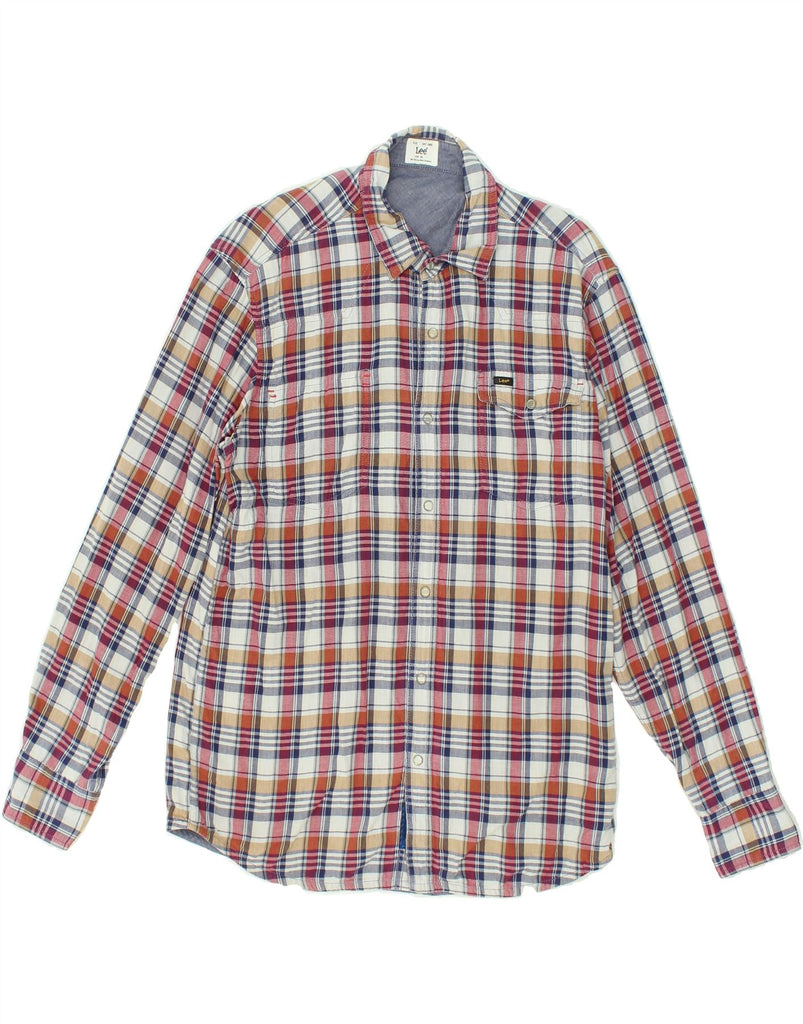 LEE Mens Reversible Shirt XL Red Check Cotton | Vintage Lee | Thrift | Second-Hand Lee | Used Clothing | Messina Hembry 