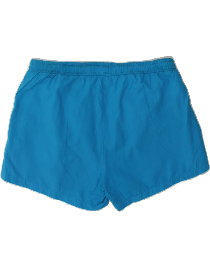 HUGO BOSS Mens Sport Shorts Medium Blue Colourblock Polyester Vintage Hugo Boss and Second-Hand Hugo Boss from Messina Hembry 