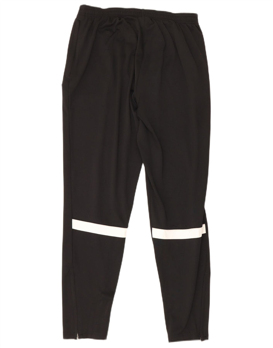 Nike Mens Dri Fit Tracksuit Trousers Large  Black Colourblock Polyester