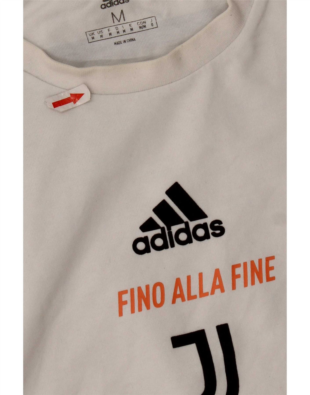 Adidas Mens Juventus Graphic Top Long Sleeve Medium White