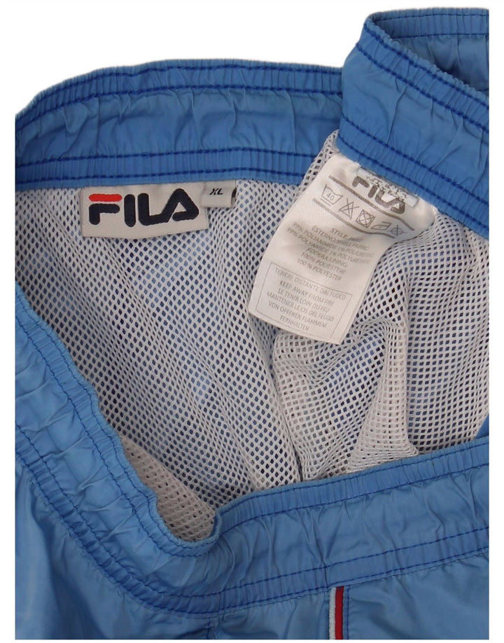 Fila Mens Swimming Shorts XL  Blue Polyamide