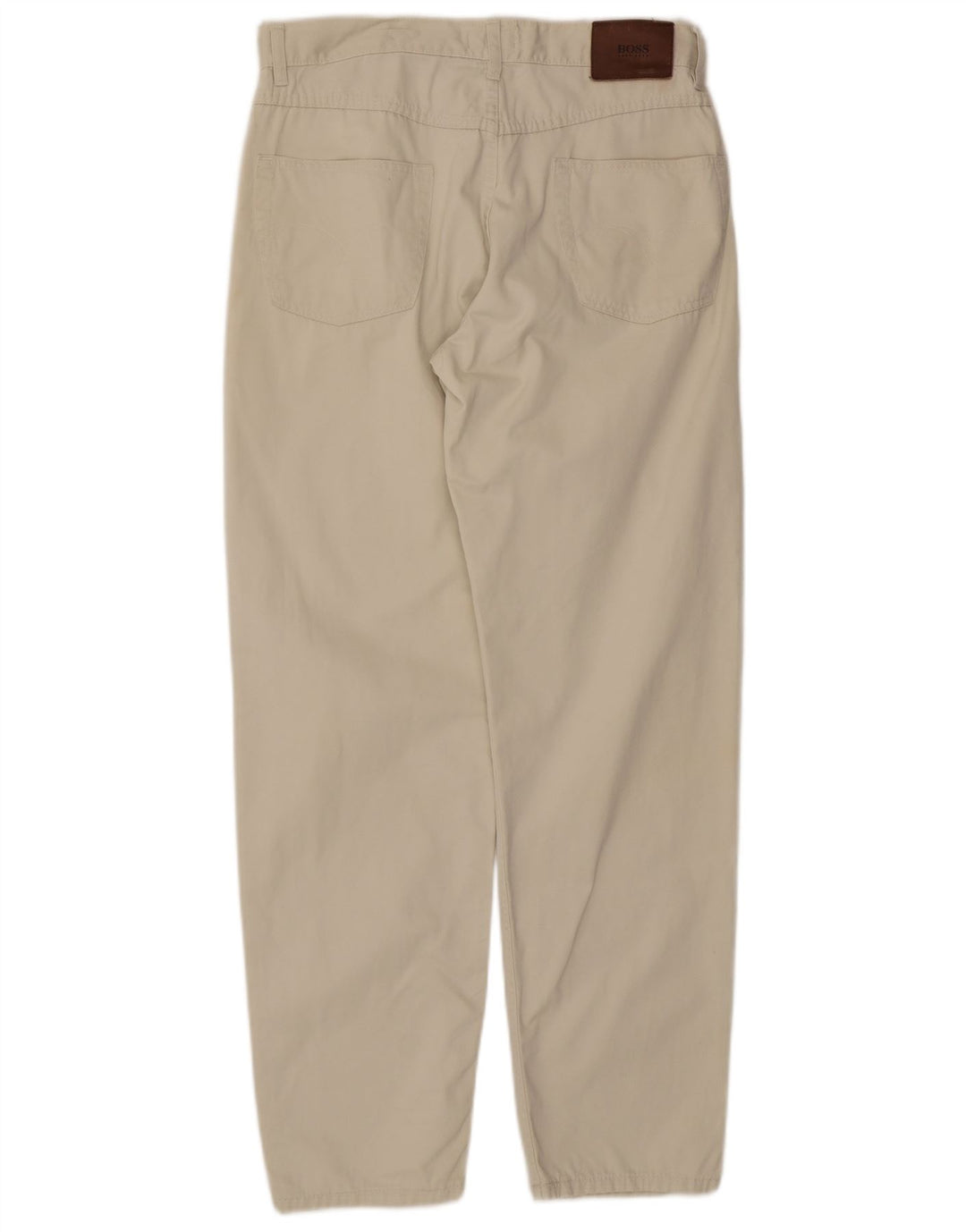 HUGO BOSS Mens Arkansas Tapered Jeans W34 L32 White Cotton