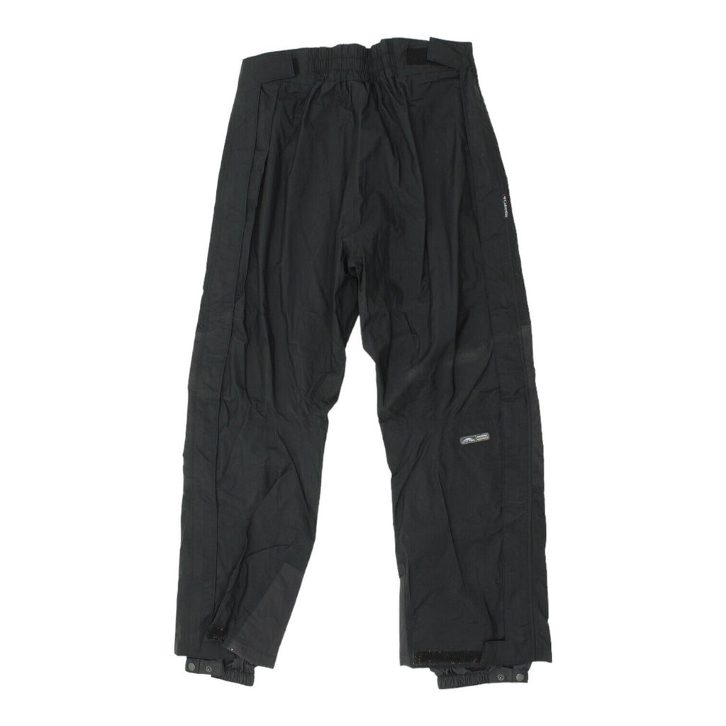 Columbia Mens Black Nylon Activewear Trousers | Hiking Climbing Bottoms VTG | Vintage Messina Hembry | Thrift | Second-Hand Messina Hembry | Used Clothing | Messina Hembry 
