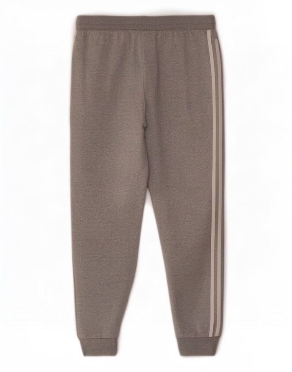 Adidas Mens Tracksuit Trousers Joggers Medium Grey Cotton