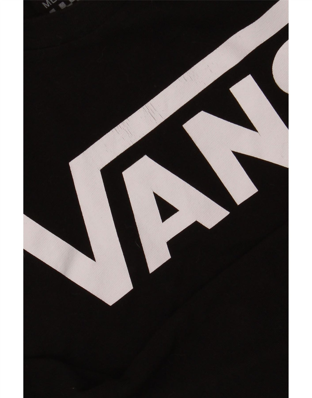 Vans Womens Graphic T-Shirt Top UK 14 Medium Black