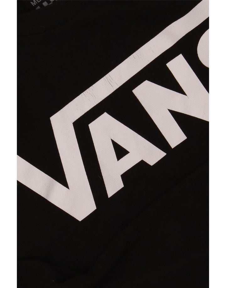 Vans Womens Graphic T-Shirt Top UK 14 Medium Black