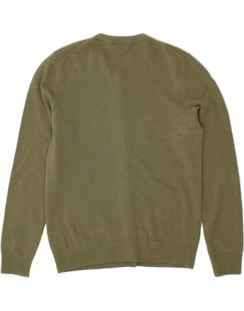 BENETTON Womens Cardigan Sweater UK 10 Small Green Vintage Benetton and Second-Hand Benetton from Messina Hembry 