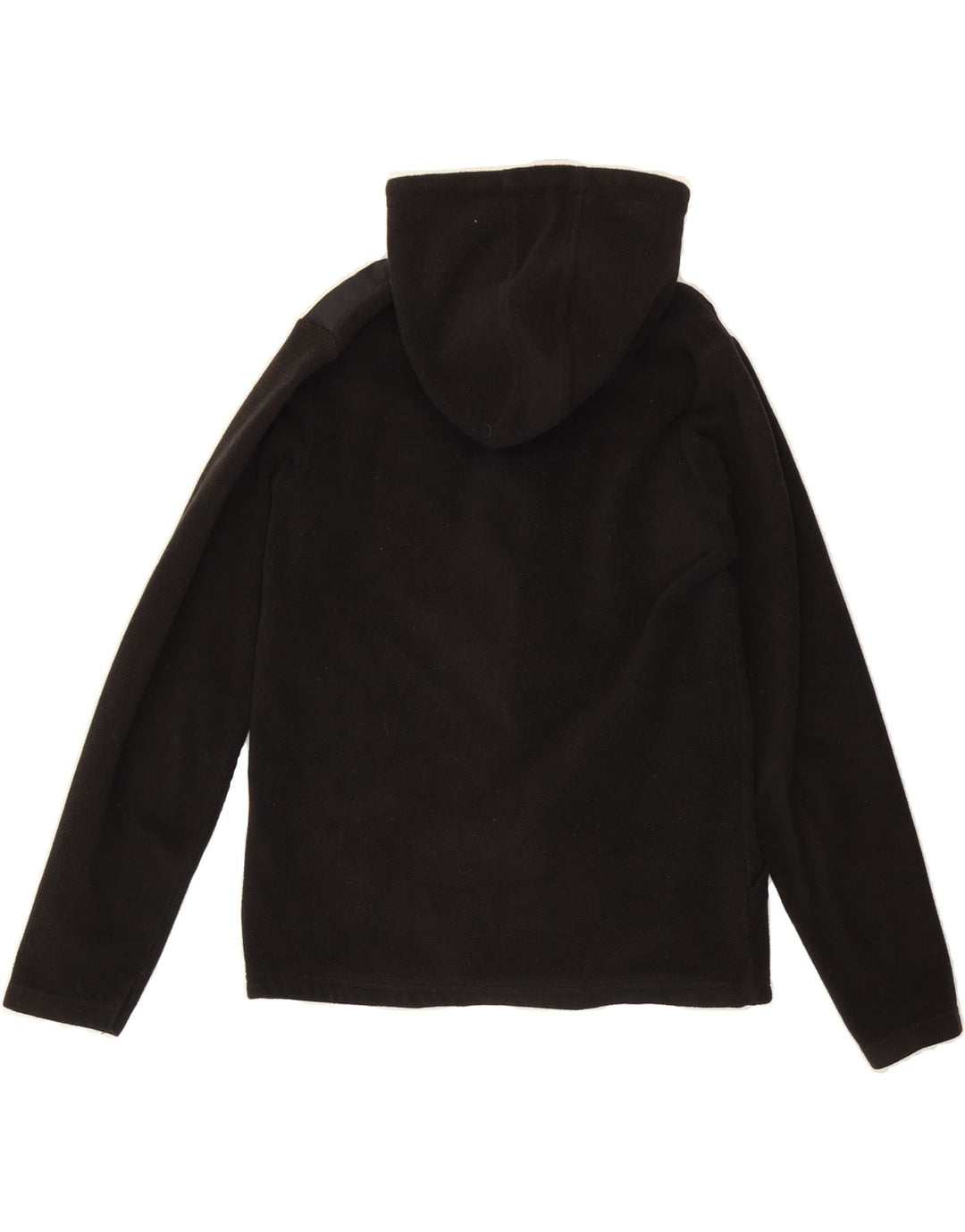 MOUNTAIN WAREHOUSE Girls Hooded Fleece Jacket 12-13 Years Black Polyester Vintage Mountain Warehouse and Second-Hand Mountain Warehouse from Messina Hembry 