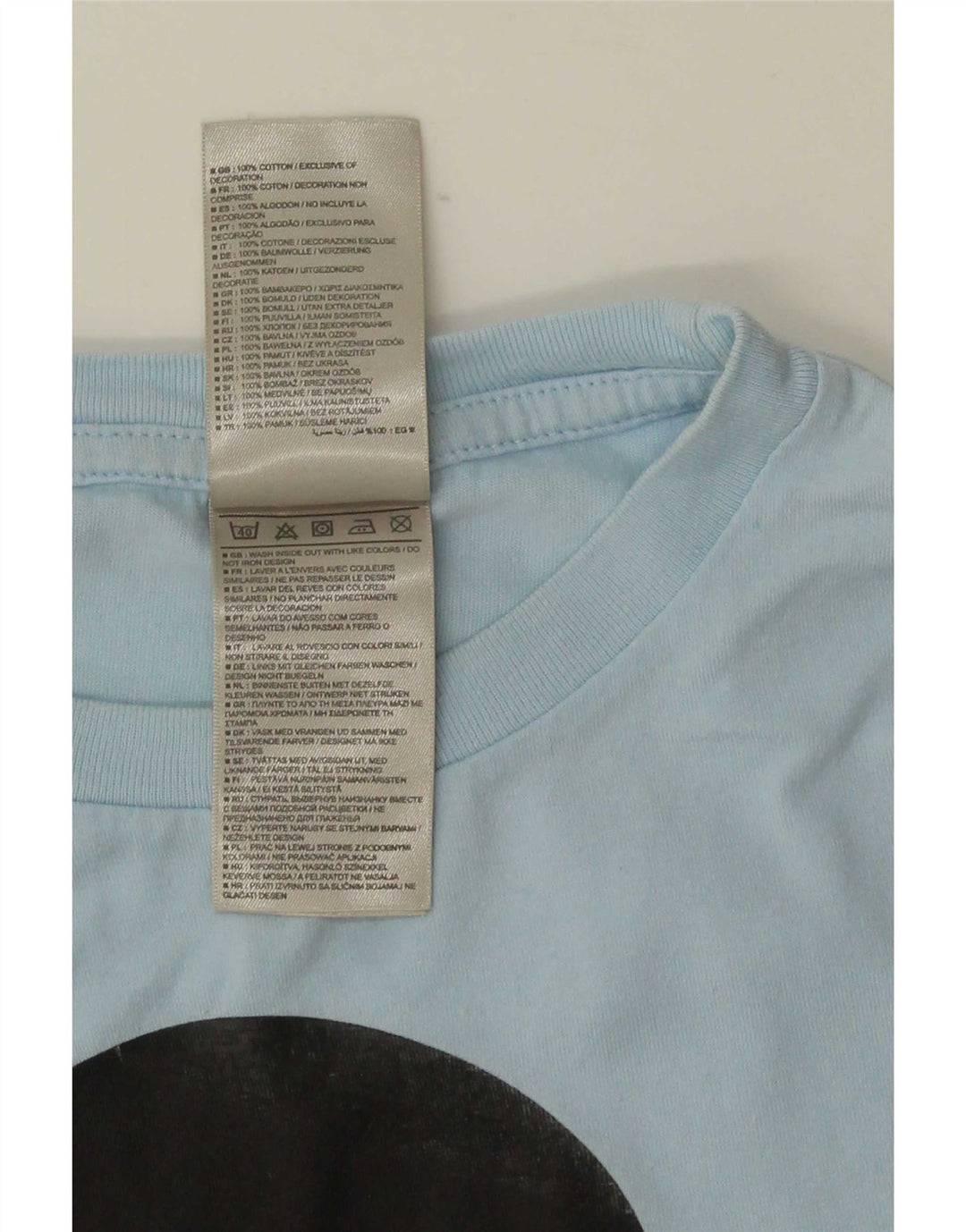 Nike Mens Graphic T-Shirt Top Medium Blue Cotton