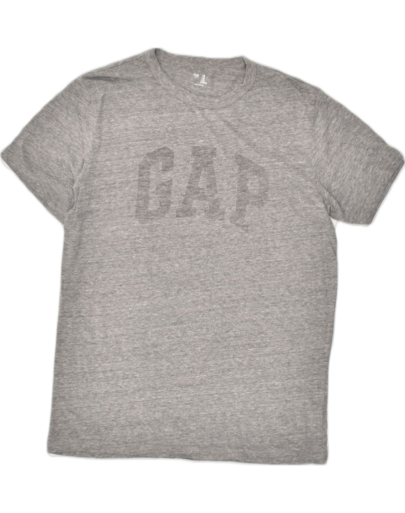 GAP Mens Graphic T-Shirt Top Medium Grey Cotton | Vintage Gap | Thrift | Second-Hand Gap | Used Clothing | Messina Hembry 