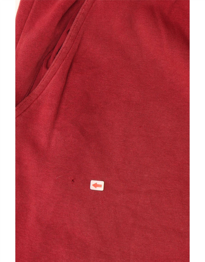 ADIDAS Mens Sport Shorts Medium Red Cotton