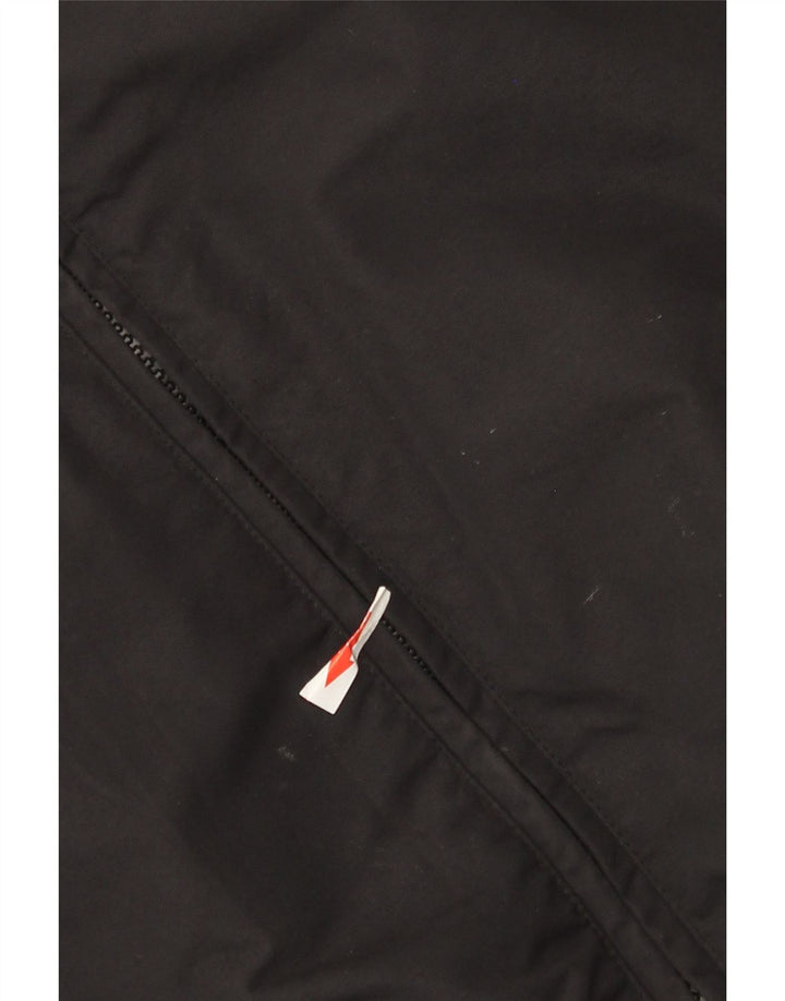 Canadiens Mens Bomber Jacket UK 42 XL Black Nylon