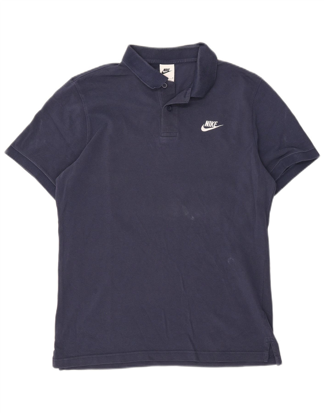 Nike Mens Polo Shirt Medium Navy Blue