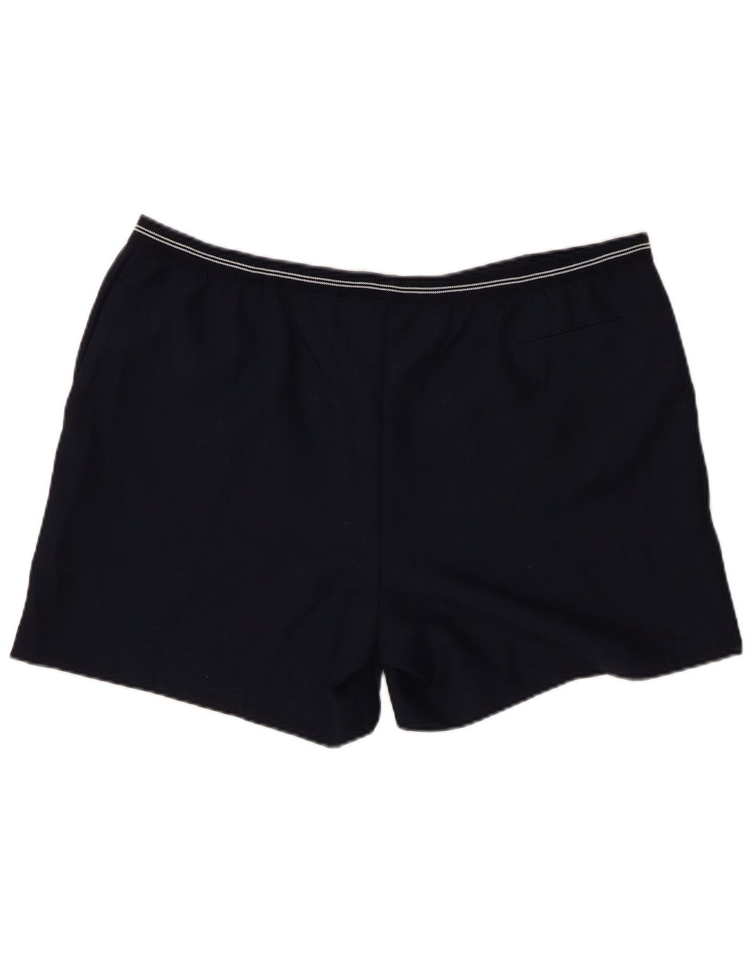 F.LLI CAMPAGNOLO Mens Casual Shorts W40 XL Navy Blue Polyester