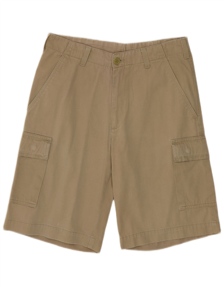 North Sails Mens Cargo Shorts IT 44 XS W28 Khaki Cotton