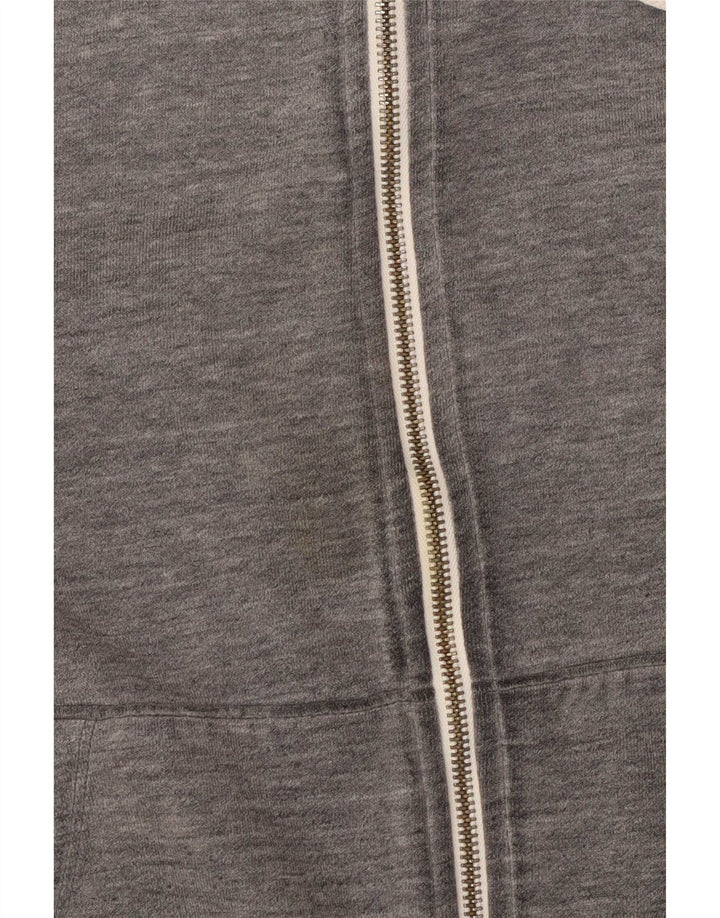 Gap Mens Zip Hoodie Sweater Medium Grey Cotton